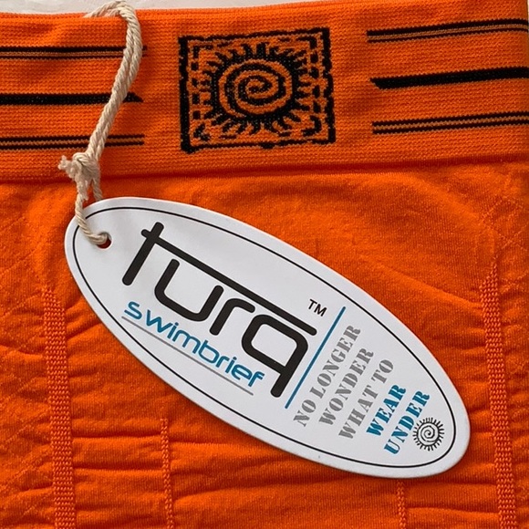 Turq SWIMBRIEF - Orange/Classic - Picture 6 of 7